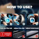 Air Jungles Long-Lasting Car Air Freshener Clips