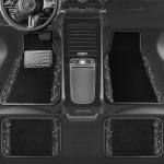 Sparkling Bling Diamond Car Floor Mats - 4pcs