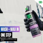 3D Wash N Wax Soap - pH Balanced, Scratch Free