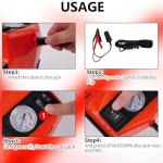 ROGTZ 5Ton Electric Car Jack with Pump & LED