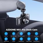 AZDOME Dual Dash Cam Front and Rear with 64GB Card