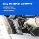 Philips H11 Vision Upgrade Headlight Bulbs, 2 Pack