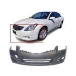 FitParts Compatible With Front Bumper Cover 2010-2012 Nissan Altima Sedan Base SL SR S Hybrid Sedan 10-12. New, Primed and Ready for Paint. With Fog Light Holes. NI1000268 62022ZX00H 2011