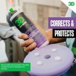 3D Speed Car Polish & Wax – 8oz – All-In-One Scratch Remover & Swirl Correction with Wax Protection