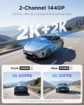 VIOFO A229 Plus Front and Rear Dash Cam