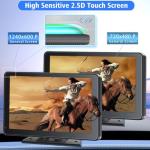 Portable Newest Wireless Apple CarPlay and Android Auto Screen for Car, 7" HD Touch Screen Car Stereo with Mirror Link, Bluetooth 5.2, Backup Camera, AUX,FM Transmitter for All Vehicle