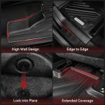 YITAMOTOR All-Weather Floor Mats for Nissan Frontier