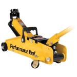 Performance Tool W1640 2-1/2 Ton Garage Jack, (5,000 lbs.) 5-15.5-Inch Lift, Swivel Casters, For Cars/Trucks