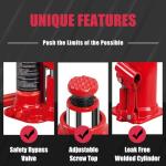 4 Ton Torin Hydraulic Bottle Jack - Big Red