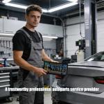 License Plate Holder & Frames, 2 Pack License Plate Protector, ABS Car Front/Rear License Plate Frame with Screws Caps, Fit Any Standard US Plates（Grey）