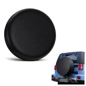 Car Spare Tire Cover,PVC Leather Tire Covers Trailer Tire Cover Camper Spare Tire Cover,Waterproof & Dustproof Spare Wheel Cover Car Accessories Fit 31-33 inches Tires