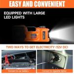 Electric Car Jack Kit with Impact Wrench 5Ton