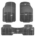 Heavy-Duty Universal Car Floor Mats Set – Gray