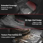 Custom Fit All-Weather Floor Mats for Honda Civic