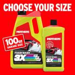 Mothers 3X Triple Action Foam Wash, 100 oz