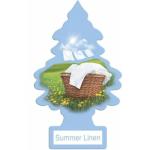 LITTLE TREES Summer Linen Car Air Fresheners - 6 Pack