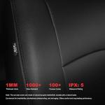TTX LIGHTING Seat Covers for Buick Envision 2021-2026 Full Set 5 Seats Premium Waterproof Faux Leather Airbag Compatible Custom Fit Buick Envision Seat Covers Black