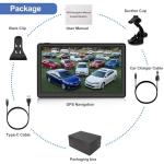 GPS Navigator for Car, 7" GPS Navigation System for Truck Commercial Drivers 2026 with US/CA/MX Offline Map, Lifetime Free Update, GPS for 7 Vehicles with Voice Drive Guidance, POI/Zip Search, FM