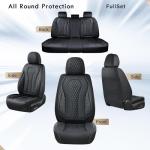Coverado Car Seat Covers Front and Rear Set