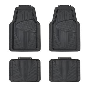 4-Piece All-Season Rubber Car Floor Mats