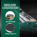 SATA 3-Ton (6,600 lb) Aluminum Floor Jack, Low-Profile Design with Dual-Piston Rapid Lift Pump, Tested for 1.5X Overload for Ultimate Safety, 30% Lighter Than Steel Model