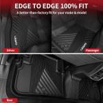 LASFIT Floor Mats Fit for Subaru Forester 2019-2024, All Weather TPE Custom Fit Easy Clean Durable No-Curling Floor Liners for Subaru Forester 2024 2023 2022 2021-2019 1st & 2nd Row Car Mats