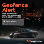 GPS Tracker for Vehicles, No Monthly Fee, No Subscription with Real-Time Location, Mileage Tracking, Speeding Monitoring, Route History, Geofence, OBD, for Fleets & Families, USA, Moto Watchdog