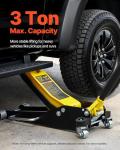 VEVOR 3 Ton Low Profile Racing Floor Jack