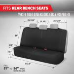 Motor Trend Waterproof Rear Seat Protector for Pets