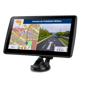 7'' GPS Navigator for Car Truck RV - 2026 North America Maps Free Lifetime Updates, Touchscreen Navigation System, Speed & Red Light Warning, Turn-by-Turn Voice Guidance, for All Cars (Blue)