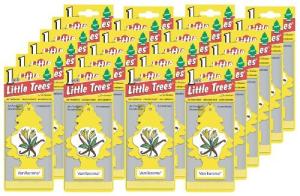 LITTLE TREES Vanilla Car Air Freshener - 24 Pack