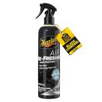 Meguiar’s Air Re-Fresher Odor Fighting Spray - Black Chrome Scent - Convenient Car Air Freshener that Instantly Fights Odors and Leaves Behind a Long-Lasting, Refreshing Black Chrome Scent, 8 Oz Spray