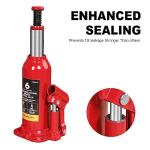 BIG RED T90603C Torin Welded Car Bottle Jack with Vertical and Horizontal Usage: Capacity 6 Ton (12,000 LBs), Red