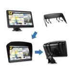 GPS Navigator for Car, 2026 Map 7 inch Touch Screen Car GPS 256-16GB,Voice Turn Direction Guidance, Support Speed and Red Light Warning, North America Lifetime map Free Update Truck(Brown)