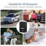 Mini GPS Tracker for Vehicles - Car GPS Trackers Portable Real Time Magnetic GPS Trackering Device, No Subscription Required/No Monthly Fee,Full Global Coverage Location Tracker for Kids,Dogs,Trucks