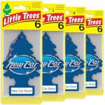 LITTLE TREES New Car Scent Air Fresheners 24-Pack