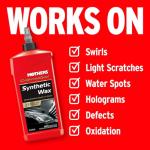 Mothers 05716 California Gold Synthetic Wax Liquid, 16 oz.