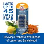 Arm & Hammer AH8203NC New Car Freshness Vent Clip for Car Air Freshener 4 Pack of 3 Piece in Each