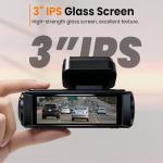 4K Dash Cam Front with Built-in WiFi, Dash Camera for Cars, 32GB Card Included, Super Night Vision Dash Camera, Loop Recording Car Camera, G-Sensor, 24H Parking Monitor, Supports Up to 256GB