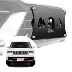 Front License Plate Frames Compatible with Land Rover Range Rover/LR2/LR3/LR4, License Plate Grille Mount, No Drill Durable Bracket with Anti Theft Screws