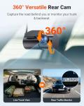 Vantrue New N4 Pro S 4K 3 Channel Dash Cam, Triple STARVIS 2 Dash Camera for Cars, 4K+1080P+2.5K Front and Rear Inside, HDR IR Night Vision, 24/7 Buffered Parking Mode, GPS, Wi-Fi, Support 1TB (RC18)