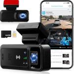 4G LTE Dash Cam with Live Remote Viewing, 1080P Dual Car Security Camera (Front and Cabin), Uboxpro App Control, 24/7 Smart Parking Monitor, Night Vision, Built-in GPS, OBD Power Port + SIM Card