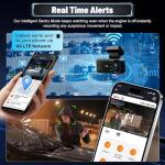 4G LTE Dash Cam with Live Remote Viewing, 1080P Dual Car Security Camera (Front and Cabin), Uboxpro App Control, 24/7 Smart Parking Monitor, Night Vision, Built-in GPS, OBD Power Port + SIM Card