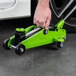 ARCAN 2-Ton Steel Low Profile Compact Floor Jack, Model A20013