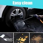 GXARTS TPE Floor Mats Liner Compatible with Ford Explorer & Mercury Mountaineer 2006-2010 (Only fits 2nd Row Bench/Bucket no Center Console Models) All Weather Non-Slip Waterproof Floor Liners