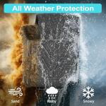 GXARTS TPE Floor Mats Liner Compatible with Ford Explorer & Mercury Mountaineer 2006-2010 (Only fits 2nd Row Bench/Bucket no Center Console Models) All Weather Non-Slip Waterproof Floor Liners