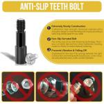 Eozvou No Drill License Plate Frame Compatible with Mazda CX-90 2024-2024 Tow Hook License Plate Holder with Anti-Theft Mounting Screws