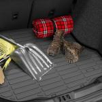 Floor Mats for 2021-2024 2025 Hyundai Elantra & Elantra N (Not for Hybrid), All Weather TPE Cargo Mat Floor Liners with 1st & 2nd Row Car Mats and Trunk Floor Mat