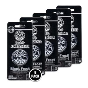 Chemical Guys Black Frost Vent Clip Air Freshener, (Great for Cars, Trucks, SUVs, RVs, Home, Office, Dorm Room & More) 5-Pack - AIR40105