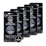 Chemical Guys Black Frost Vent Clip Air Freshener, (Great for Cars, Trucks, SUVs, RVs, Home, Office, Dorm Room & More) 5-Pack - AIR40105